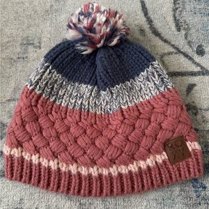 Roxy Multicolor Knit Adult Beanie